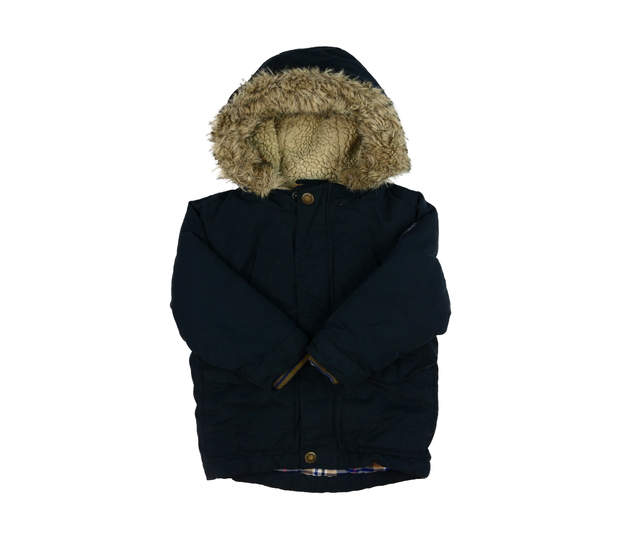 Tmavě modrá zimní bunda Next