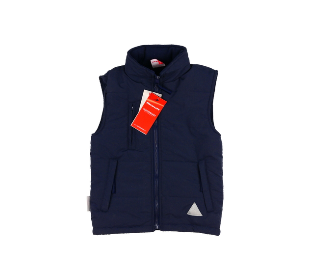 Nová tmavě modrá zimní vesta 