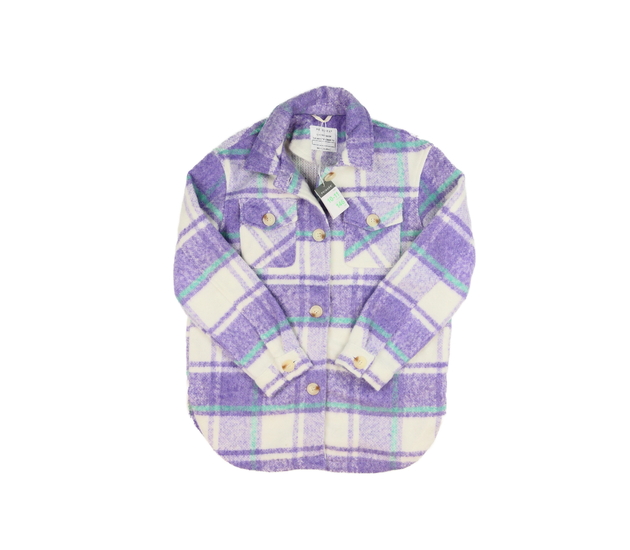 Nový fialovo-bílý kabátek Primark 