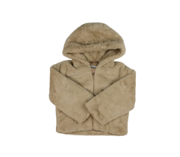 Hnědý chlupatý kožíšek Primark 