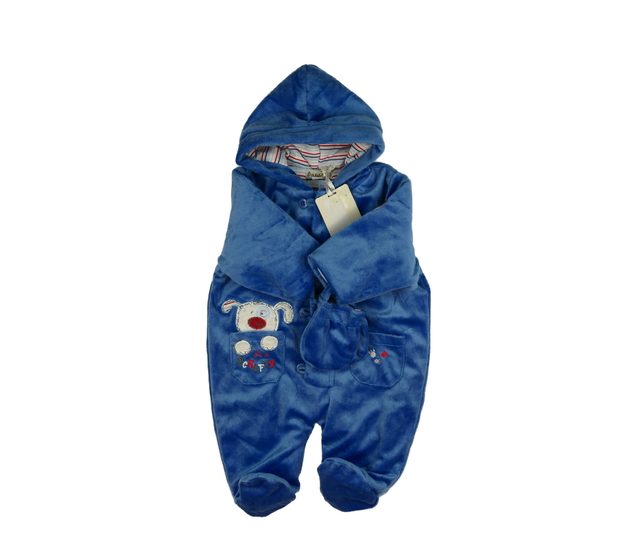 Nový modrý přechodový overal 