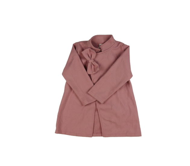 Růžový slabý kabátek 