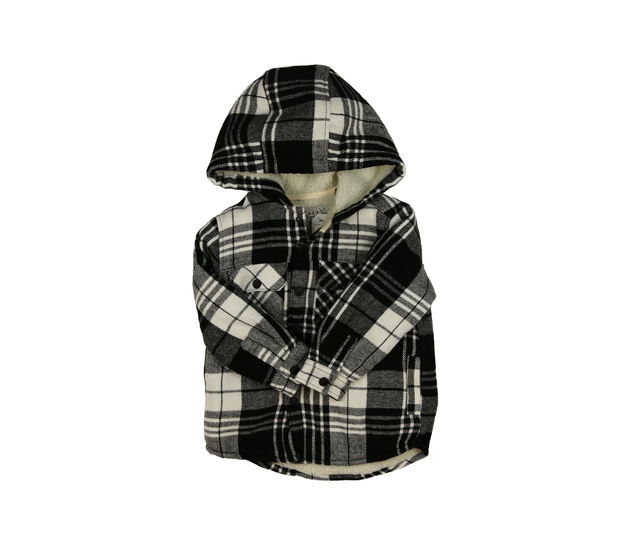 Nový černo-bílý zimní kabátek Next