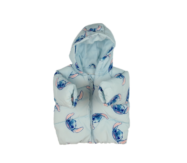 Modrá zimní bunda Stitch Primark 