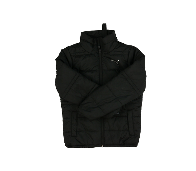 Černá prošívaná zimní bunda Puma 