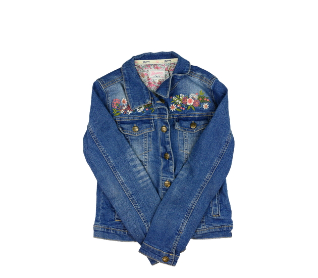 Modrá riflová bunda Mantaray