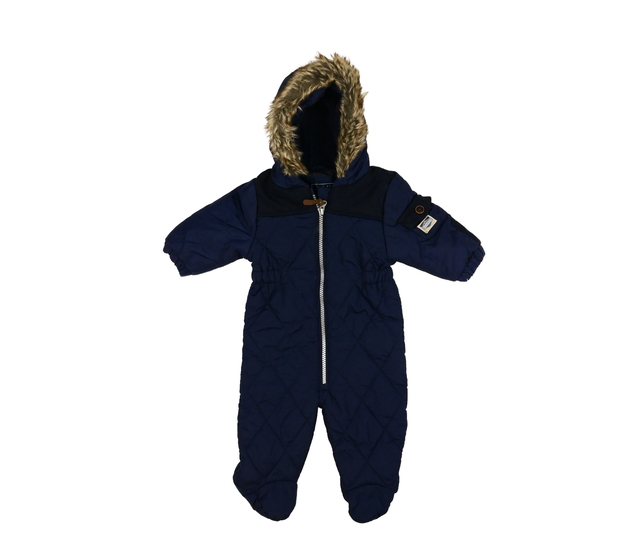 Tmavě modrá zimní kombinéza Next