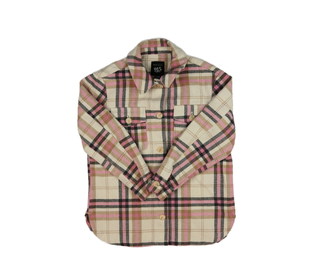 Světlý košilový kabátek New Look 