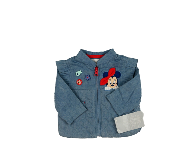 Nová modrá bunda Minnie Disney 