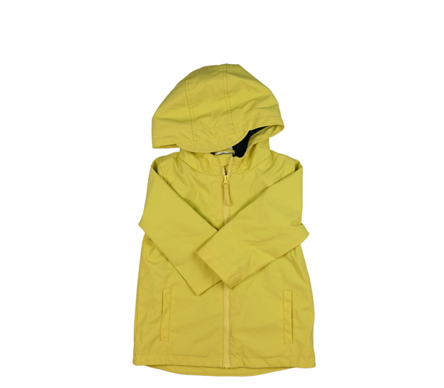 Žlutá nepromokavá bunda do deště 