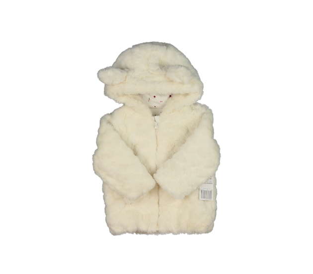 Nová krémová chlupatá bundička 