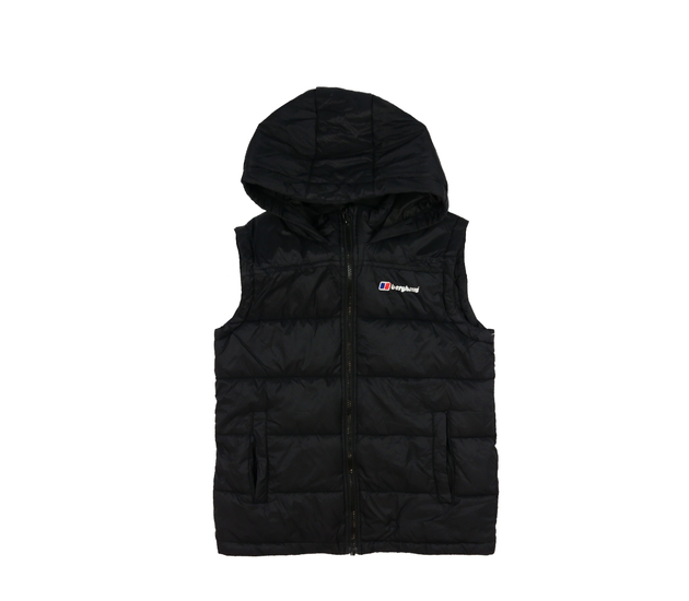 Černá prošívaná vesta