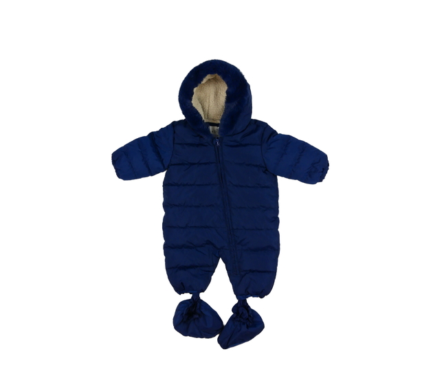 Tmavě modrá zimní kombinéza M&S