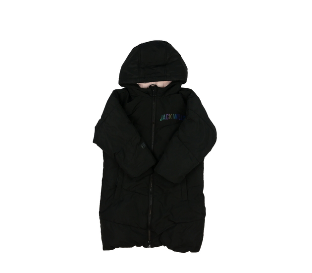 Černý zimní kabát 