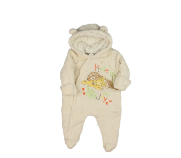 Krémový zimní overal Disney