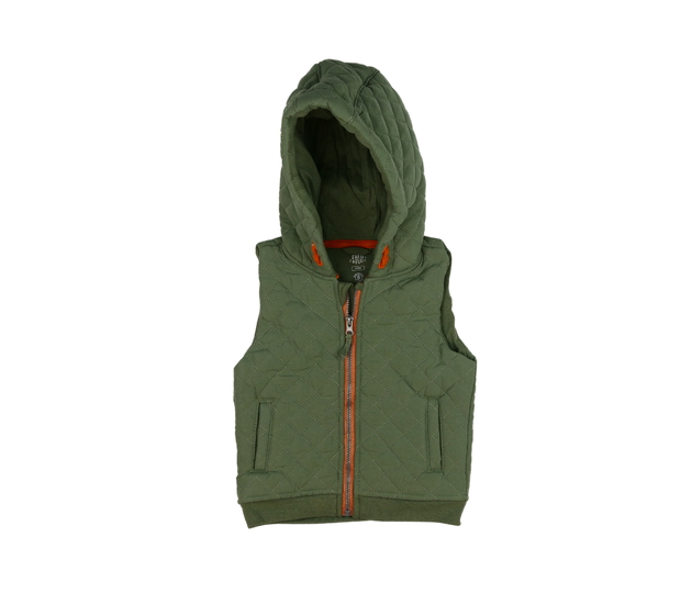 Zelená prošívaná vesta F&F