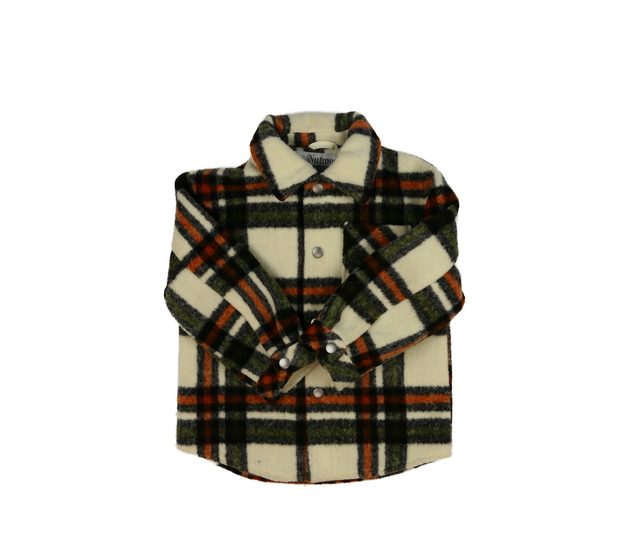 Hnědý košilový kabátek Nutmeg