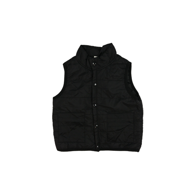 Černá prošívaná vesta