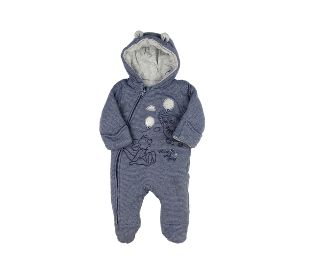 Modrý zimní overal Medvídek Pú Disney George