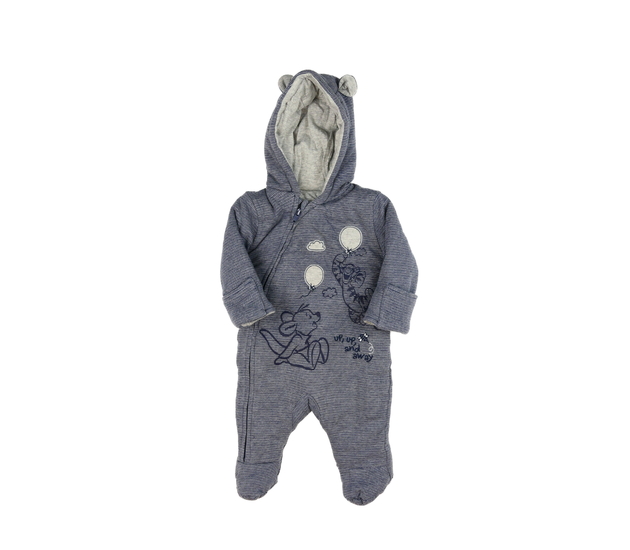 Modrý zimní overal Medvídek Pú Disney George