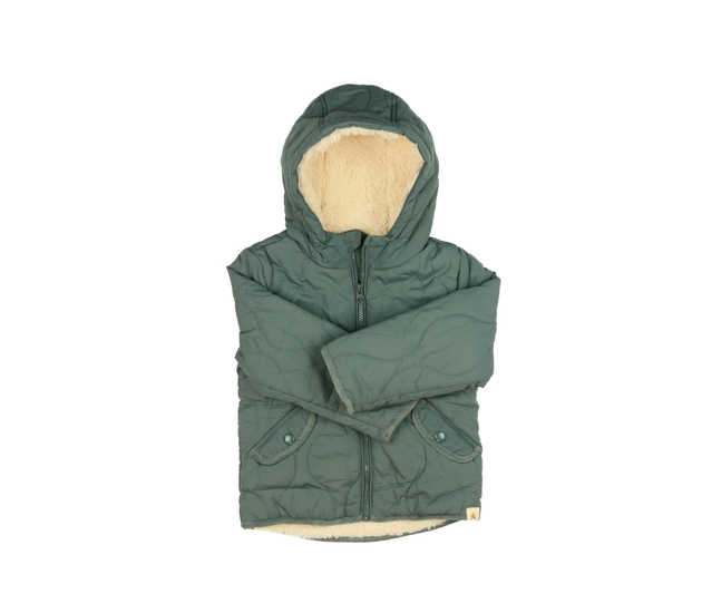 Zelená prošívaná zimní bunda George