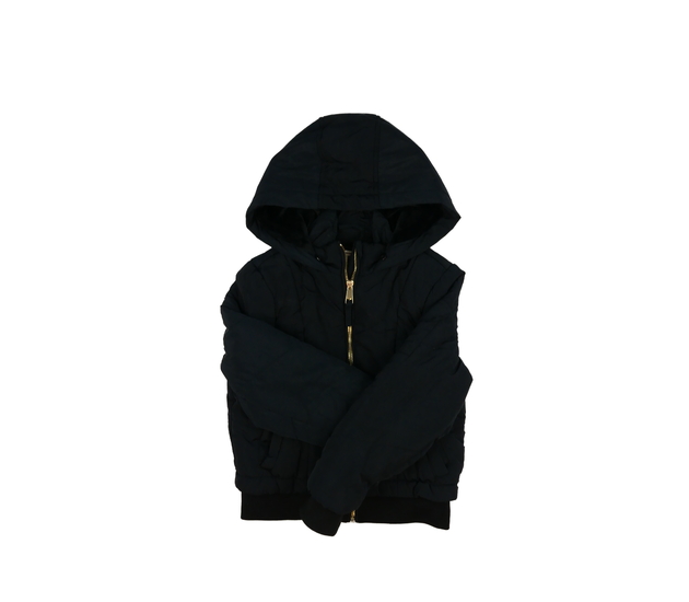 Černá prošívaná zimní bunda M&S