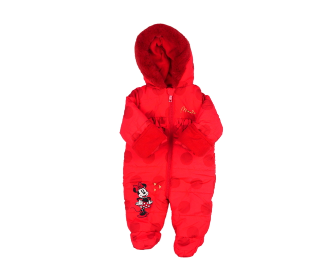 Červená zimní kombinéza Minnie Disney George
