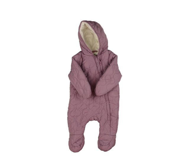 Fialová prošívaná zimní kombinéza Primark 
