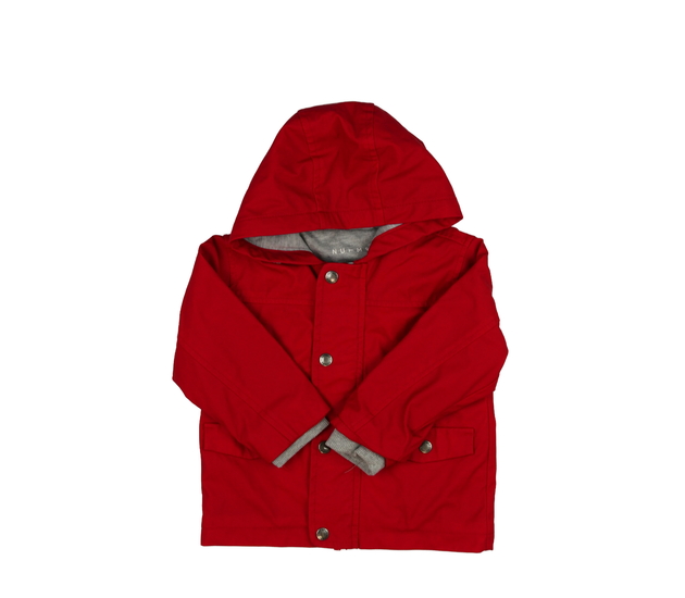 Červená přechodová bunda do deště Nutmeg