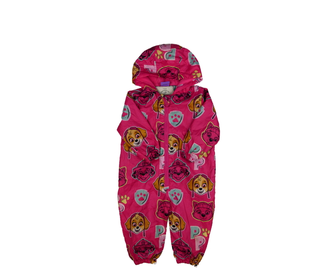 Růžová kombinéza do deště Tlapková Patrola George