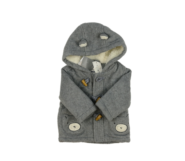 Nový šedý kabátek Bluezoo