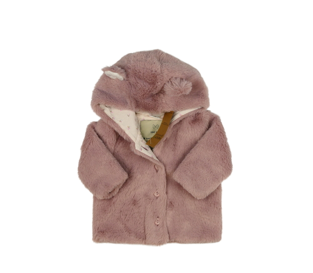 Nový světle fialový chlupatý kabátek Next