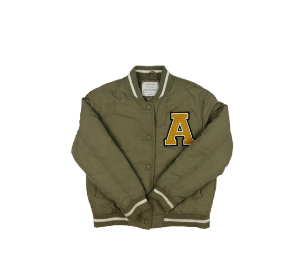 Zelená bunda na patenty Primark 