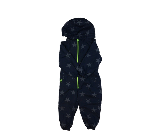 Tmavě modrá přechodová kombinéza F&F