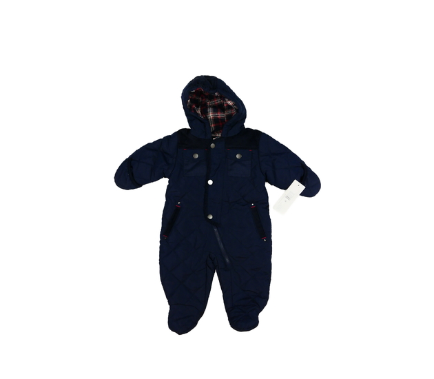 Nová tmavě modrá zimní kombinéza 