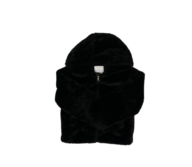 Černá kožíšková bundička Primark 