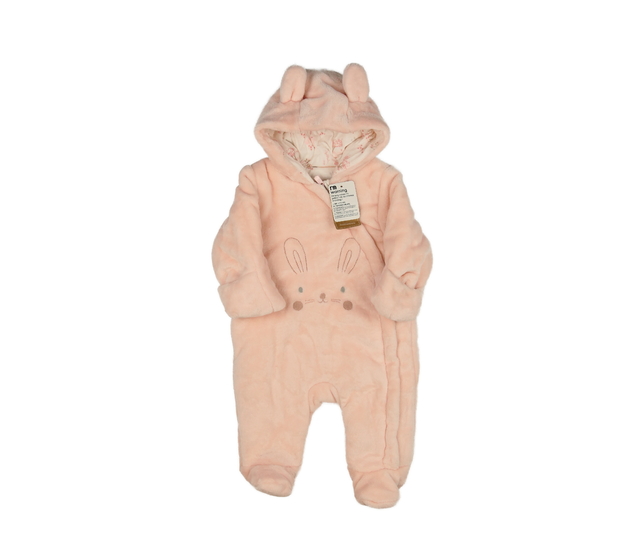Nový světle růžový zimní overal Mothercare