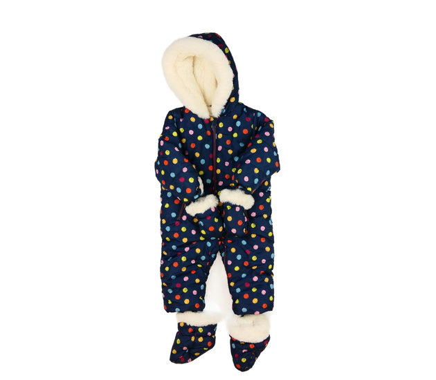 Tmavě modrá zimní kombinéza Mothercare