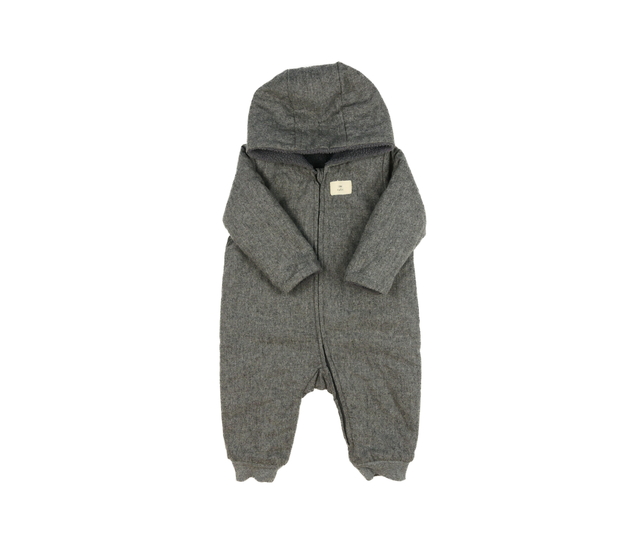 Šedý zimní overal 50% vlny Mothercare