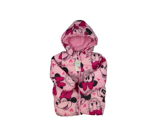 Nová krásná růžová zimní bunda Minnie Disney