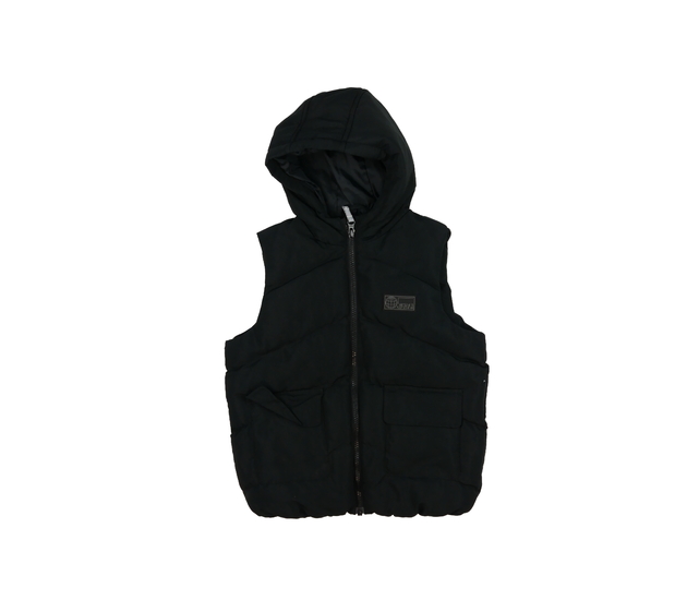 Černá prošívaná vesta Nutmeg