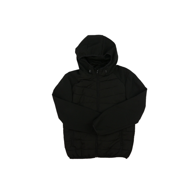 Černá prošívaná přechodová bunda Primark 