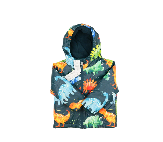 Nová dinosauří zelená zimní bunda Nutmeg