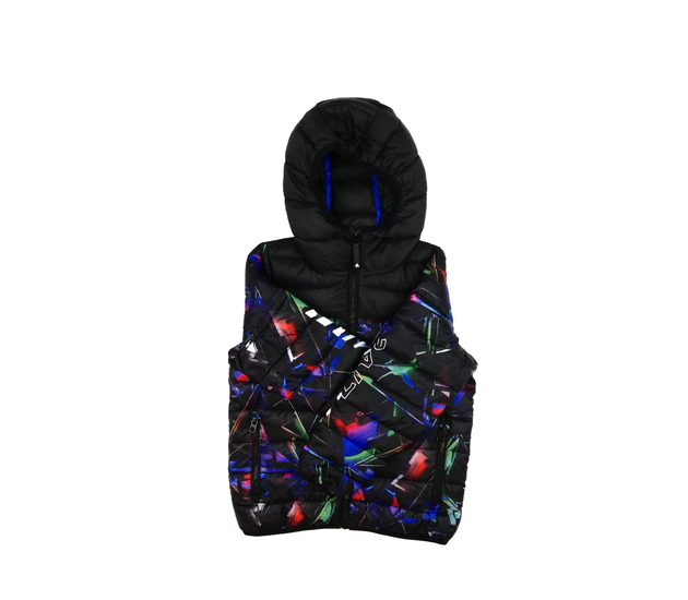 Černá krásná prošívaná zimní bunda Next