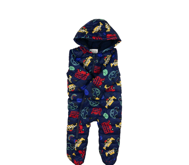 Modrá zimní kombinéza F&F