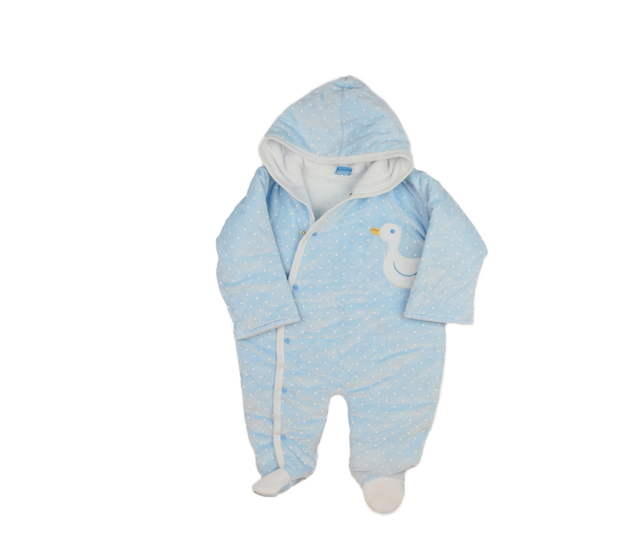 Modrý zimní overal 