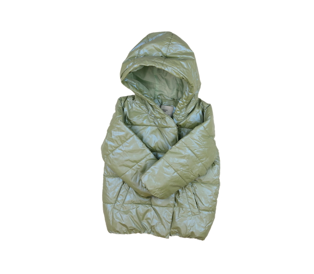 Zelená nepromokavá bunda 