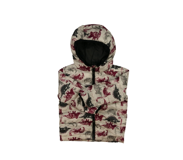 Melírovaná dinosauří přechodová bunda Primark 