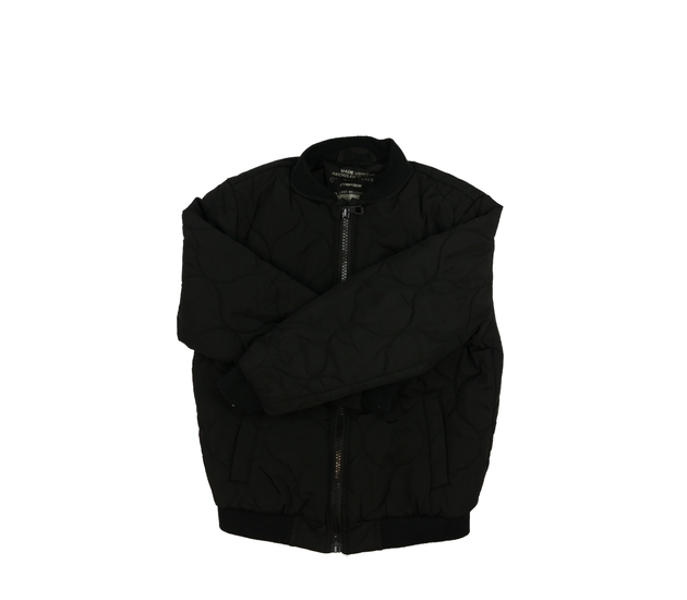 Černá prošívaná přechodová bunda Primark 