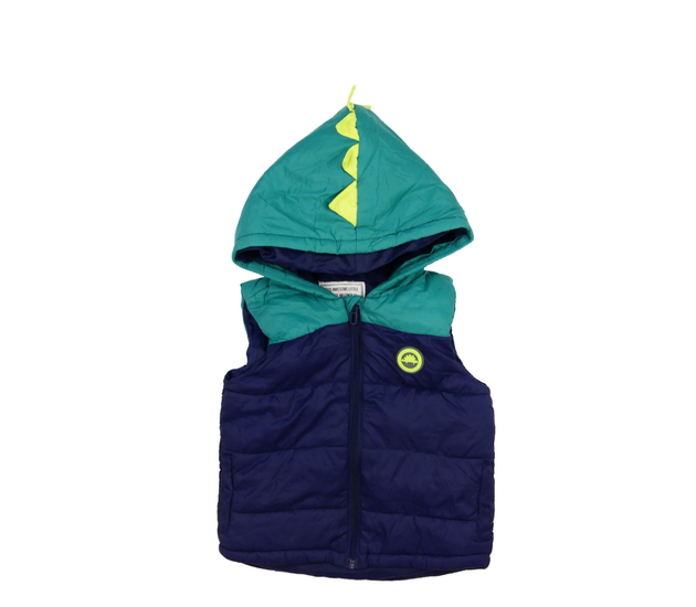 Zeleno-modrá dinosauří vesta